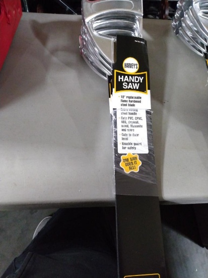 Lot of 5 Harvey's Handy Saw, 18in Blade, New