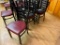 Lot of 5 Restaurant Chairs