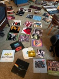 Great .33 RPM Vinyl Records - WATER DAMAGED, FOUND IN WET BASEMENT, WE ARE DRYING THEM OUT