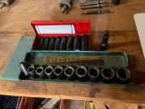 Metric Deep Well Impact Socket Set, SAE Socket Set