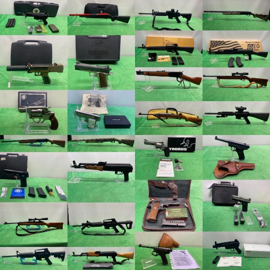 120+ Firearms Estate Auction w/ Ammo & Accessories