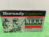 Ammo: Hornady Light Mag. 7mm-08, 20 Rounds