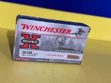 Box of 20 Rounds, .308 Win. Ammunition