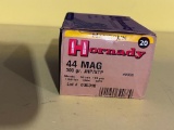 20 Rounds, Hornady 44 Magnum Ammunition