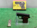 Astra Cub Model 2000 Cal. 6,35m/m (25) Pistol SN: 930539 w/ Orig. Box