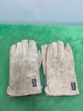 2 items: Insulated 100gram 100% Leather Work Gloves Size XXL