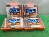 4 Items: First Aid, Emergency Kit