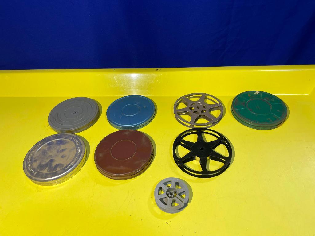 Vintage Film Reels and Film Containers