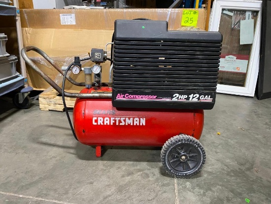 Craftsman 2HP, 12 Gallon Air Compressor