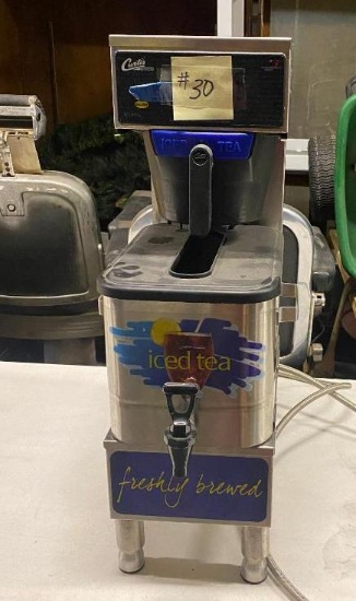 Curtis Model TBP 3 Gallon Low Profile Universal Tea Brewer w/ Dispenser