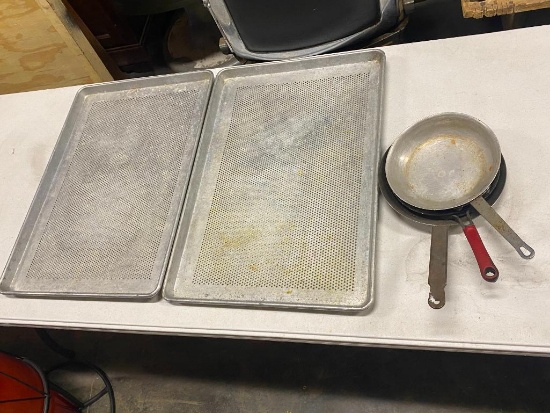 Misc. Sheet Pans and Skillets