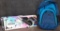 2 Items, Jetson Jupiter Light-Up Folding Kick Scooter, Amazon Basics Backpack Two Tone Blue
