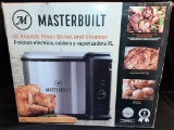 Masterbilt Butterball XL 10 Liter Electric 3 in 1 Deep Fryer, Steamer and Boiler with Basket