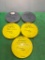 Lot of 5 Vintage Movie Reels w/ Film in Canisters, Silver Spurs