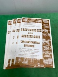 Vintage Film Promotional Brochures and Ephemera, See Images for Info. Modern Sound Pictures