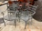 Lot of 4 Matching Patio Chairs, All Sold for One Bid