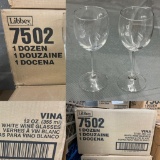 Case of 12, Libbey Vina 12oz White Wine Glasses