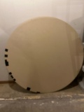 60in Round Mity-Lite Banquet Table, Some Cracks, As-Is