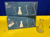 2 New Cases, 24 Total; 7oz Pisa Carafe 100% Lead Free Crystal