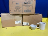 Cases of Coffee Mugs, Bouillon Bowls