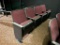 Four Theater Seats, Bolted to Floor, Buyer to Remove, Backs Don't Rock or Recline