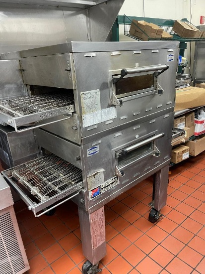 Middleby Marshall Model PS536GS Double Stack Conveyor Oven, SN: S075940610