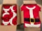 Box of Costume T-Shirts, 144 Total Shirts, Santa, Sizes S, M