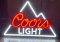 Coors Light Neon Beer Sign, 24in
