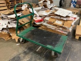 ULINE Steel Dock Cart, Flat Cart 24in x 48in