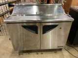 Turbo-Air Model TST-48SD Sandwich / Salad Refrigerated Prep Table, Mobile Base