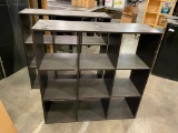 Lot of 2, 9-Cube Storage Cabinets