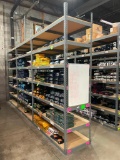 HD Steel Shelving w/ Wood Shelves, 3 Connected Units, ea. 10ft H, 6ft W, 30in D, 7 Shelves