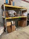 Pallet Racking: 1 Section w/ Wire Mesh Shelves, 9ft Beams, 8ft Uprights, 42in D x 58in W Decks