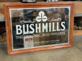 Bushmills Irish Whiskey Large Advertising Mirror, 40in