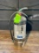 KitchenOne Stainless Steel Kitchen Fire Extinguisher, Full Charge, Expired Tags