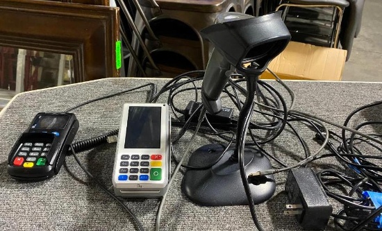 Zebra DS22 Barcode Scanner, PAX A80 Payment Terminal, PAX SP30 Payment Terminal