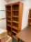 Wood Double Bookcase, 84in H, 45in W, 12in D