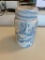 Decorative Blue and White Lidded Jar or Urn