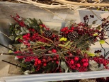 Artificial Branches, Berries, Foliage