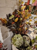 Artificial Flowers and Foliage in Planter