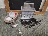 Group of Items, Lantern, Misc.