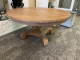 Bramble, Chelsea Cocktail Table, 36in x 36in x 18in H, Distressed Washed Paint, MSRP: $359.00 to