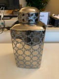 Art Deco Style Lidded Urn or Jar, 18in