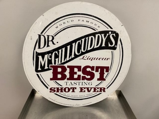 Dr. McGillicuddy's Metal Sign