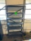 Metal Shelving Unit, 75in x 12in x 36in