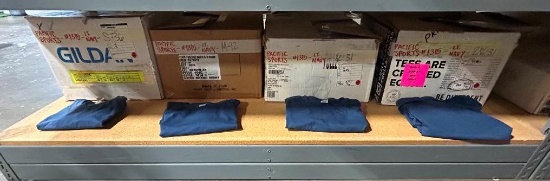 4 Boxes of T-Shirt Blanks, 36-S, 12-M, 31-XL, 31-XXL