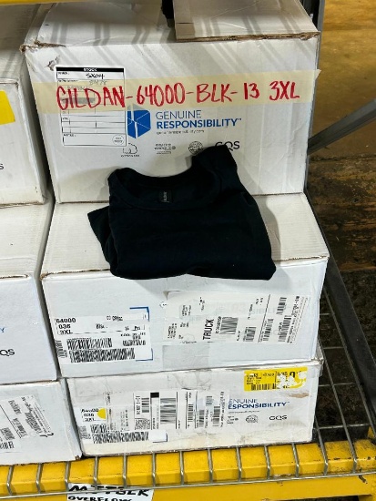 2+ Sealed Cases, Gildan 64000, Black, 85-XXXL (3XL)