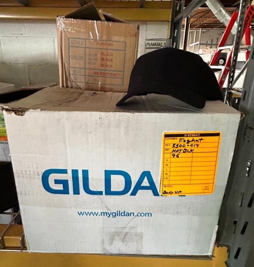 2 Boxes of Hats; Foghat, Black, 120 Count