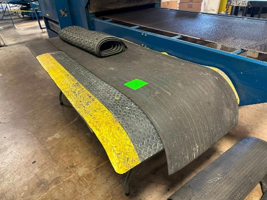 Five Anti-Fatigue Mats and 2 Rubber Mats