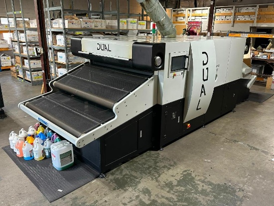 ADELCO DUAL DRYER Model: DL180G-3, Purchased in 2019